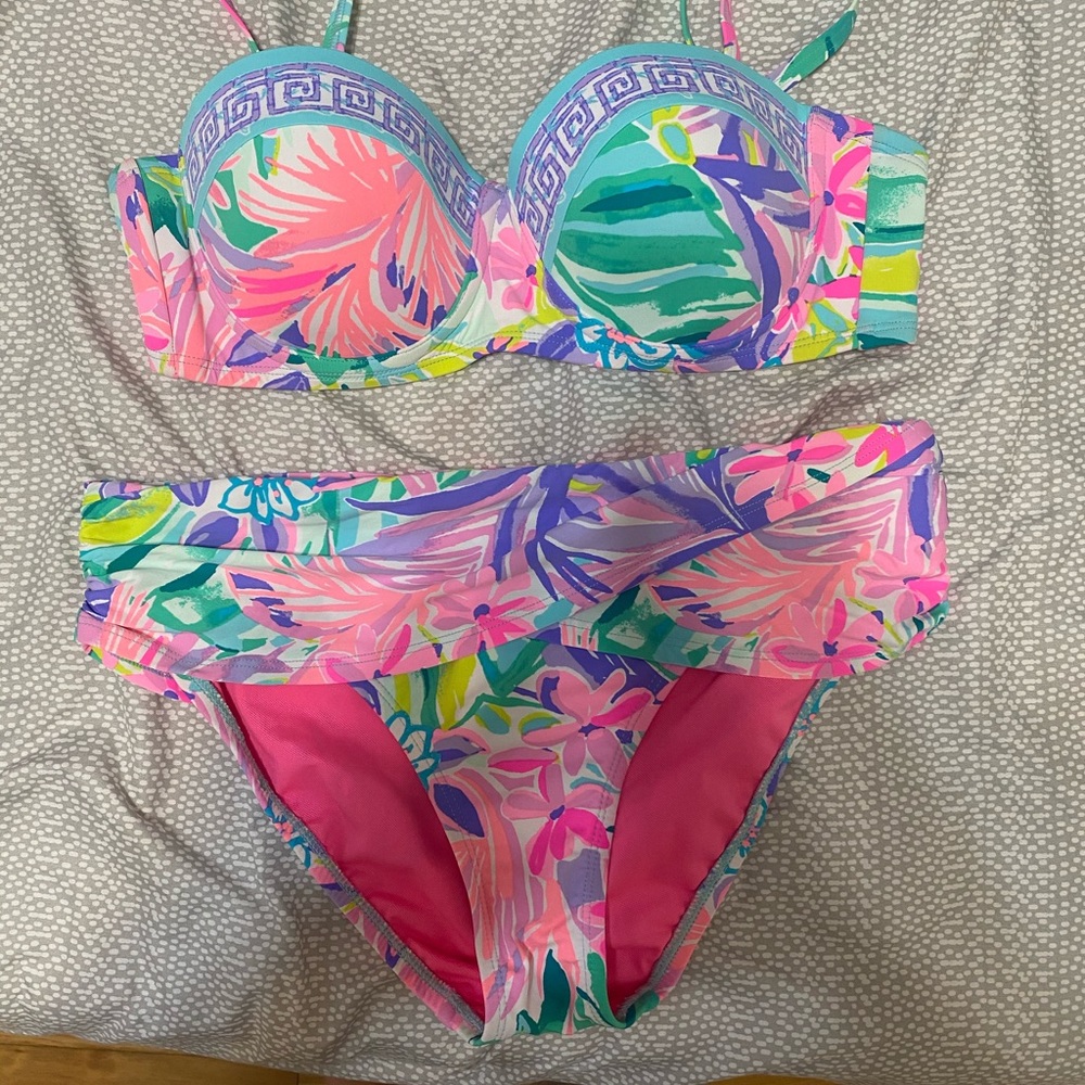Lilly Pulitzer size 6 bikini set